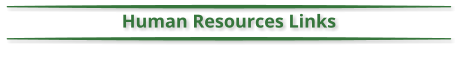 Human Resources Links
